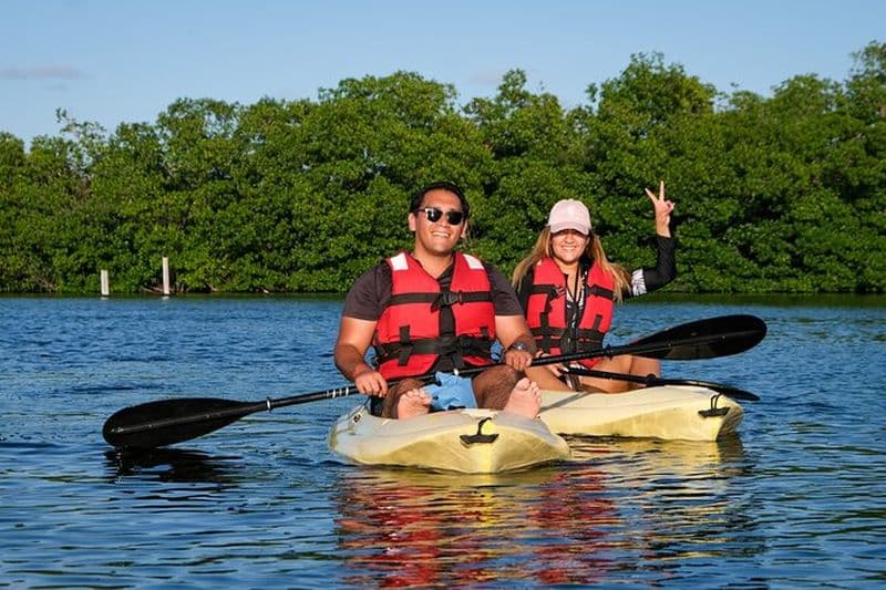 Excursion en kayak à Cancún