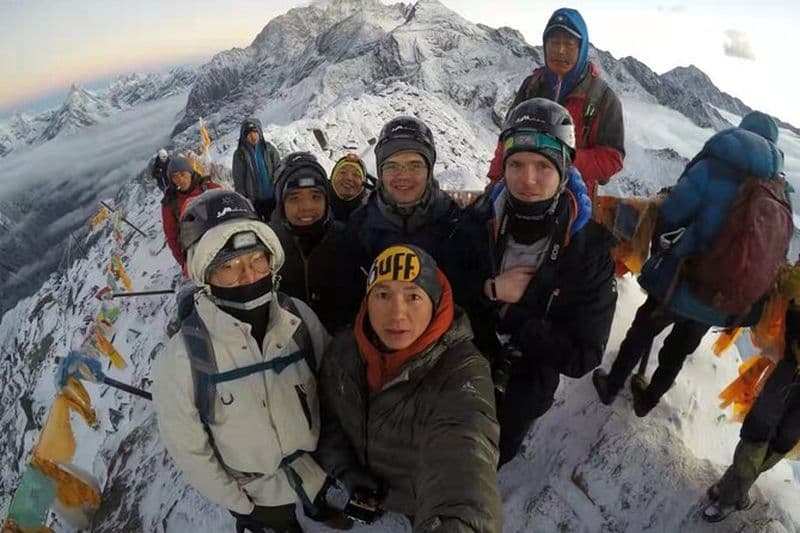 6 jours d'escalade du mont Siguniang Dafeng Erfeng