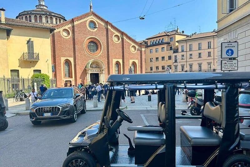 MILAN : Visite privée en voiturette de golf