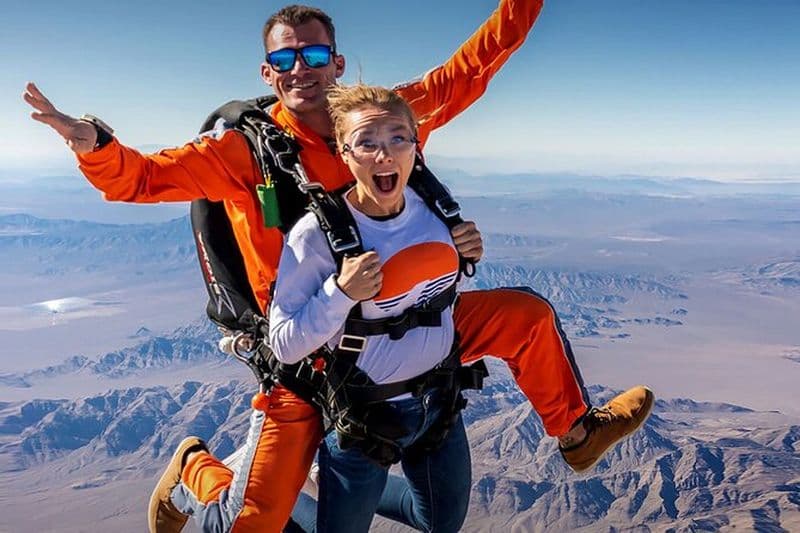 Parachutisme en tandem de 3 heures à Las Vegas