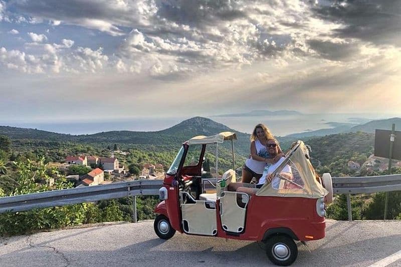 Visite touristique en tuk tuk de Hvar