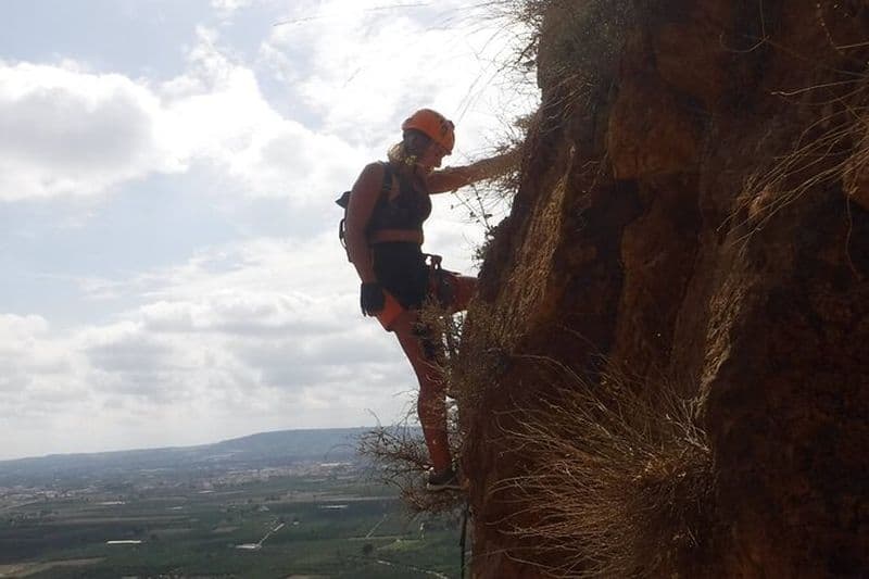 Expérience via ferrata Callosa de Segura K3 niveau moyen et bas