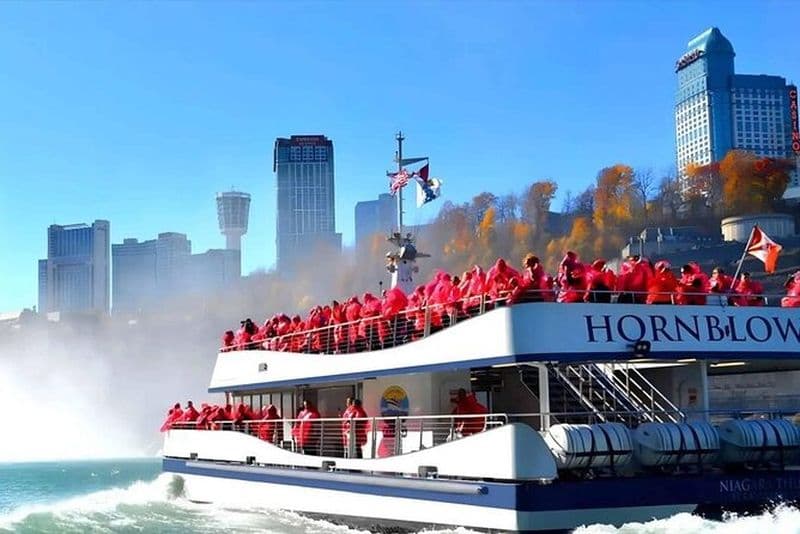 Excursion privée d'une journée en bateau et en hélicoptère à Niagara au départ de Toronto