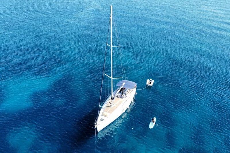 Naxos Semi-privé Voyage à la voile aux petites Cyclades Nourriture et vin