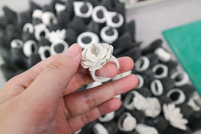 Atelier de poterie et de céramique de bijoux à Hanoi