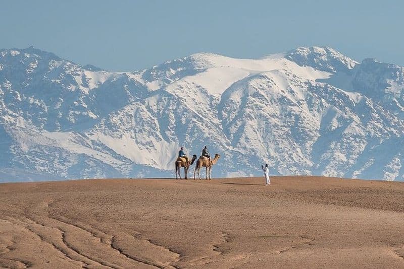 Une excursion d'une journée dans la nature en 4x4 dans les montagnes de l'Atlas et dans le désert.