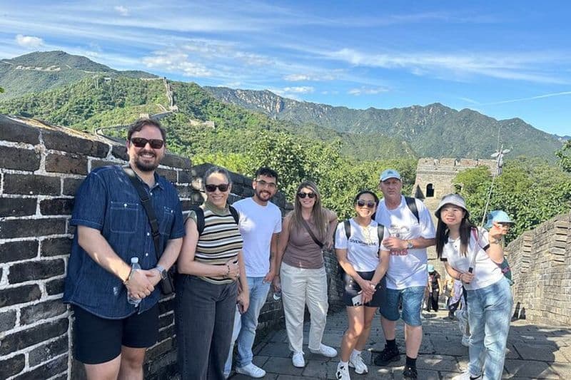 Billet Mutianyu Great Wall, place Tiananmen et visite d'une journée de la ville interdite