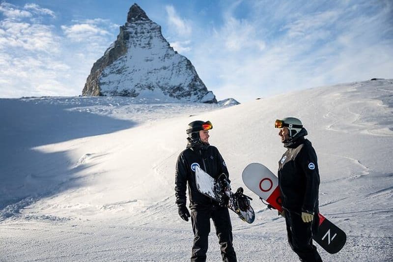 Cours particulier de snowboard d'une demi-journée à Zermatt
