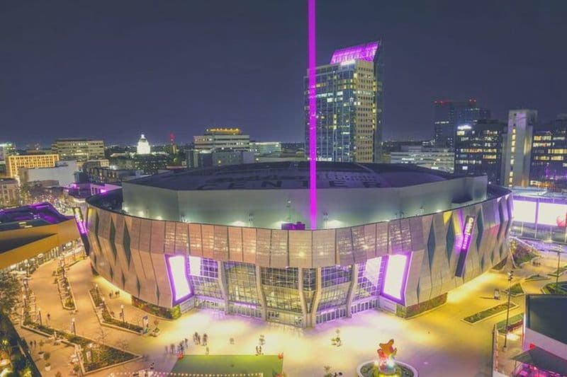 Match de basket des Spurs de San Antonio au Frost Bank Center