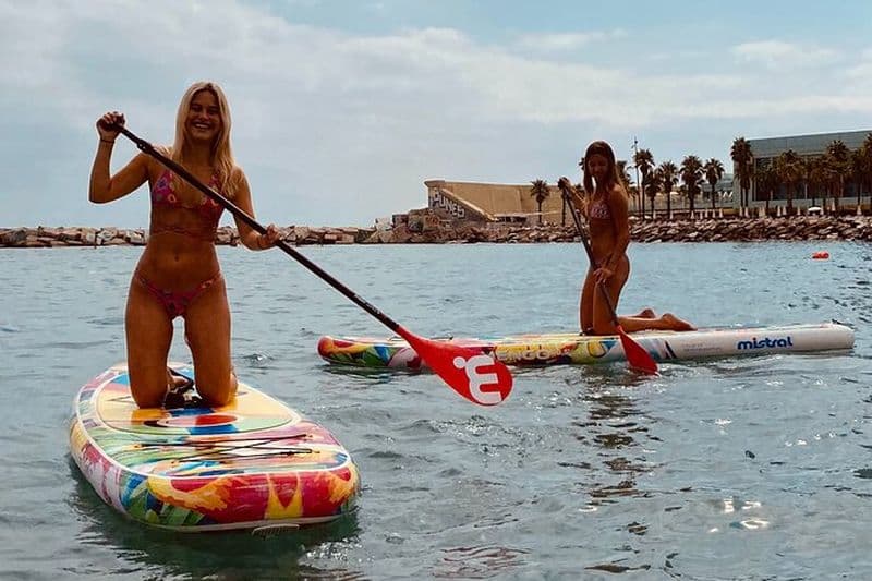 Paddle Surf à Barcelone
