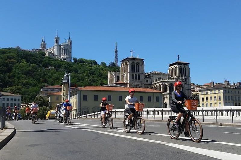 Visite guidée 2h - L'essentiel de Lyon à vélo électrique