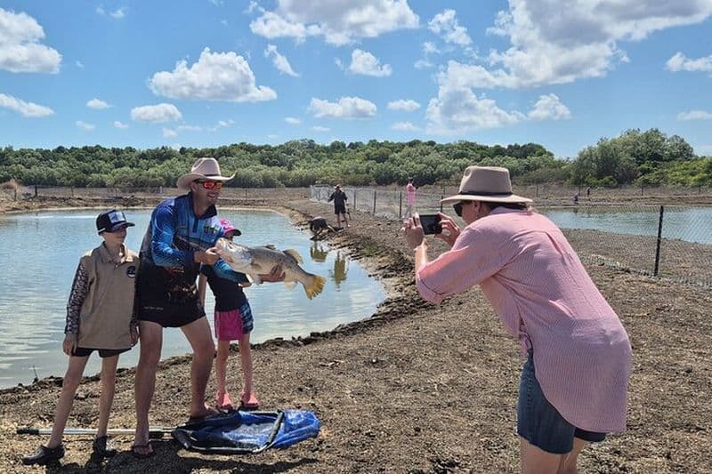 Hooked On Barra - Expérience de pêche Barramundi à terre