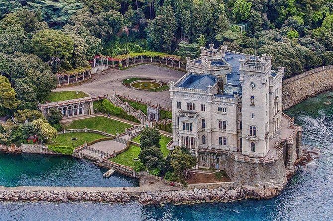 Billet d'entrée au château de Miramare à Trieste