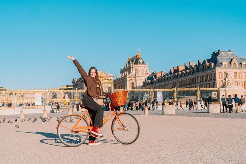 Visite à vélo de Versailles avec marché, jardins et visite guidée du château