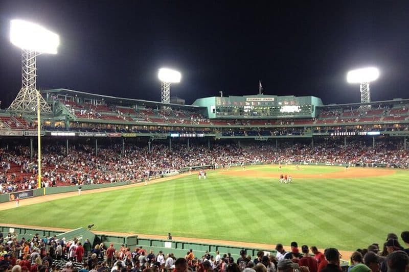 Match de baseball des Red Sox de Boston au Fenway Park