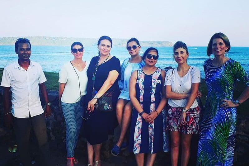 Visite à pied du fort de Galle avec un résident