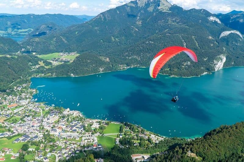 Expérience privée de parapente en tandem à St. Gilgen