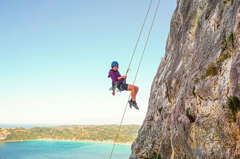Expérience d'escalade à Corfou pour débutants