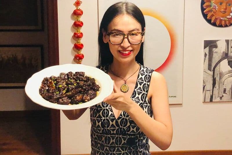 Cours de cuisine en ligne Riz frit par Sunflower Li