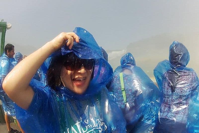 Visite des chutes du Niagara du côté américain avec excursion en bateau Maid of the Mist