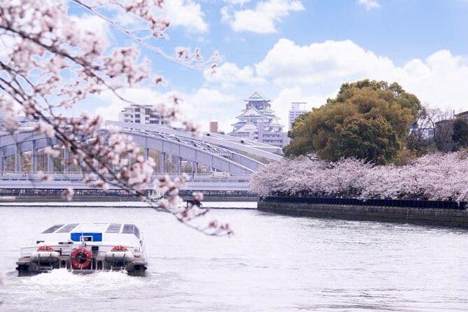 Balade l'après-midi à Osaka : château d'Osaka et croisière à Osaka
