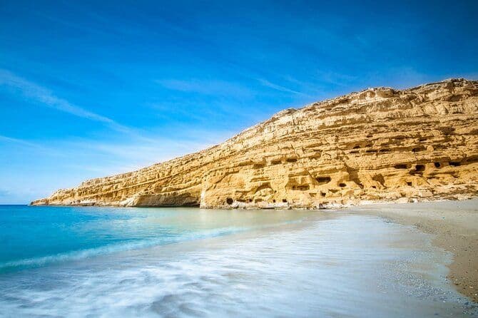 Billet Sud de la Crète : plage de Matala Hippies et site archéologique de Gortys