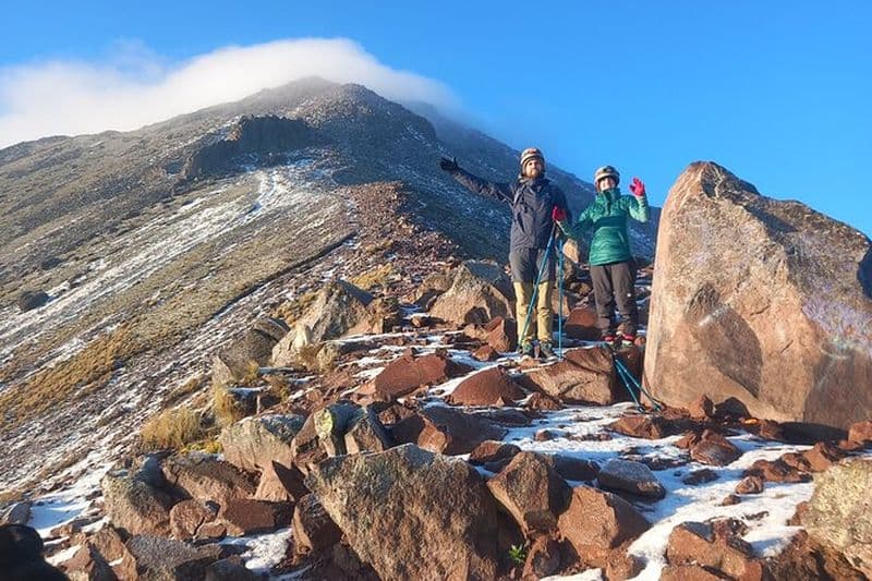 Randonnée pédestre jusqu'au sommet de La Malinche