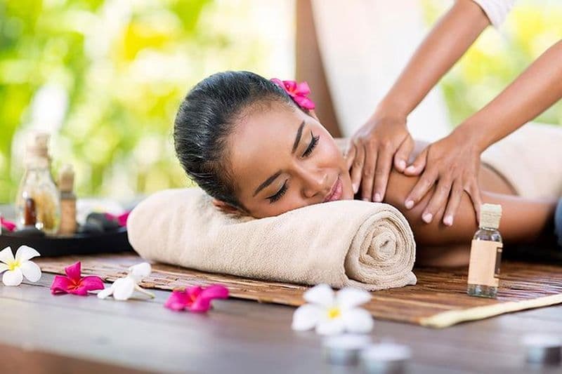 Massage au spa ayurvédique et visite du jardin aux herbes