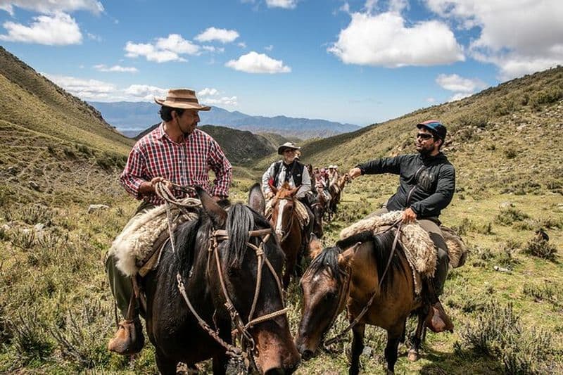 Équitation dans les Andes, expérience gaucho et barbecue