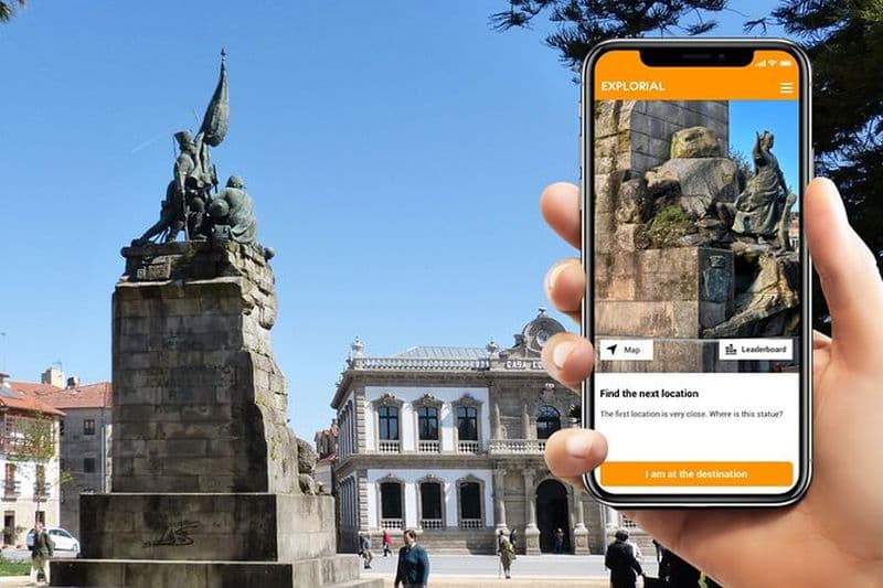 Visite autoguidée de la chasse au trésor et des sites touristiques de Pontevedra