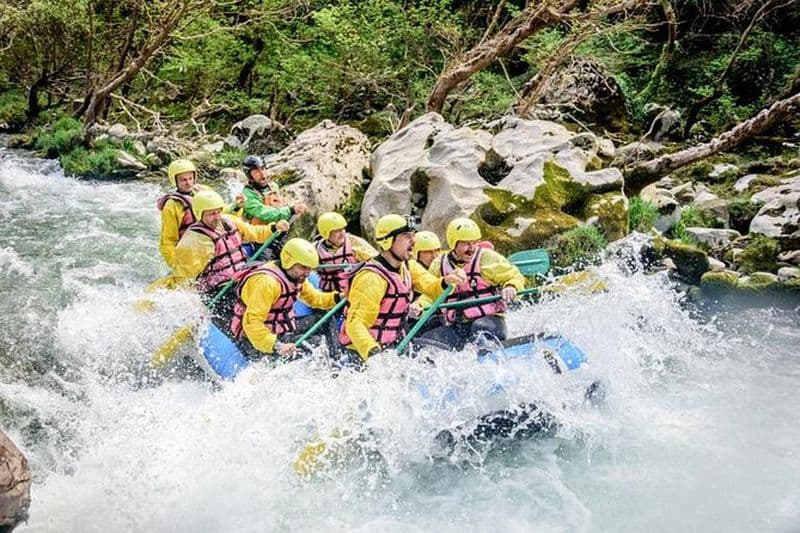 Rafting dans les rivières Lousios et Alfeios
