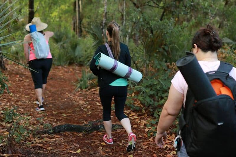 Promenade guidée dans la nature du centre de la Floride et cours de yoga privé