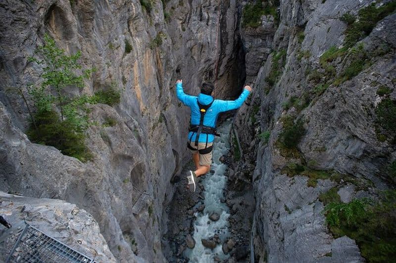 Zurich: Balançoire du canyon de Grindelwald et visite en petit groupe d'Interlaken