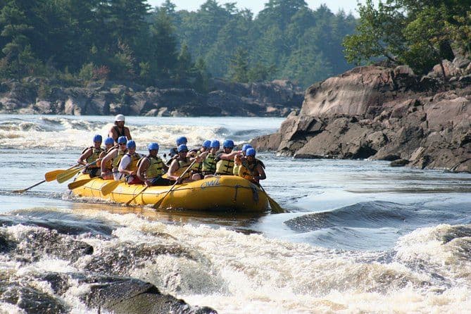 Rafting aventure sur la rivière des Outaouais