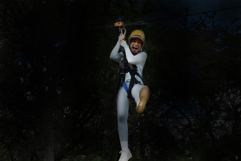 Night Zipline : 3 Zipline Adrenaline Adventure