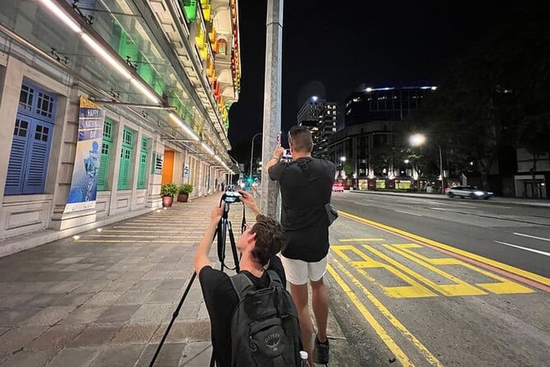 Atelier de photographie nocturne de Singapour
