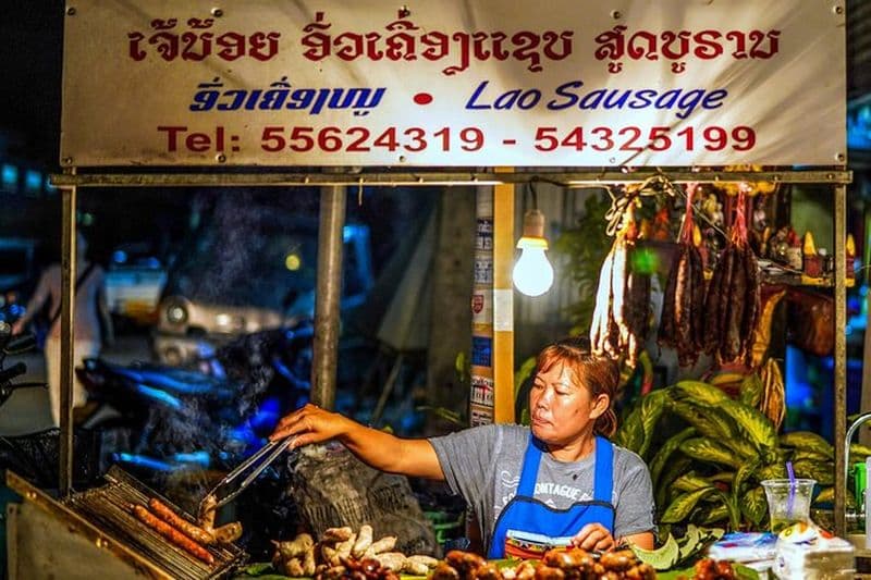 Vientiane Cuisine et Culture avec Tuk Tuk Visite Privée