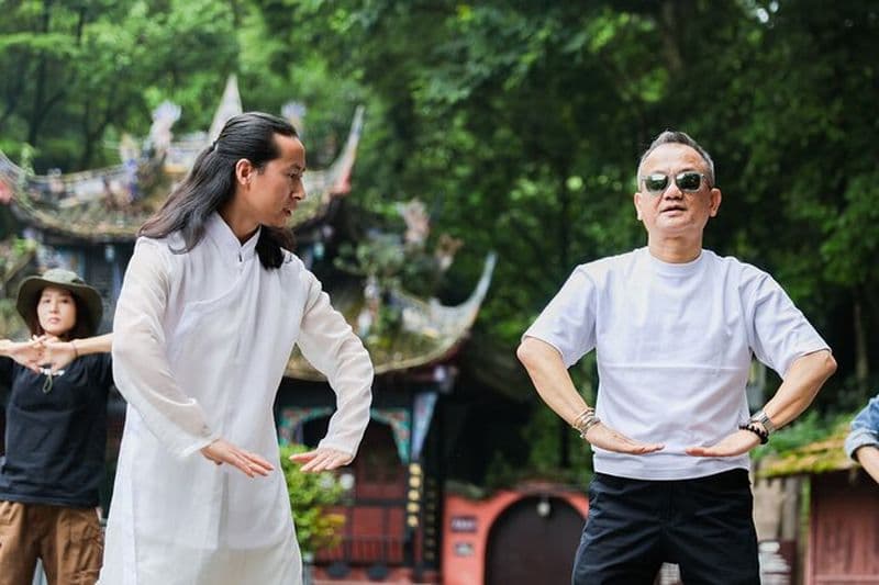 Cours de Taichi à la montagne Qing Cheng et expérience de dégustation de thé