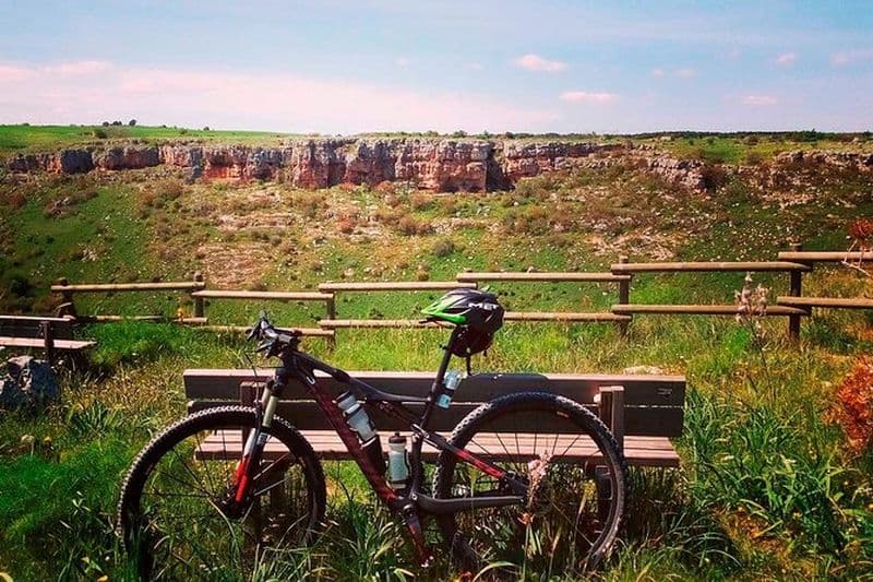 Tour à vélo dans le parc national d'Alta Murgia