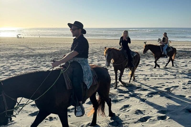 Balade à cheval tout compris sur la plage au Mexique