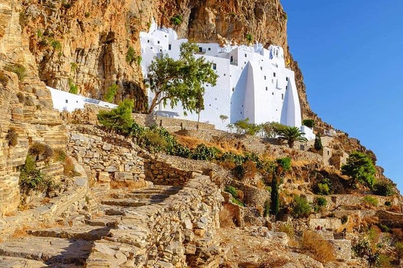 Randonnée et visite touristique à Amorgos
