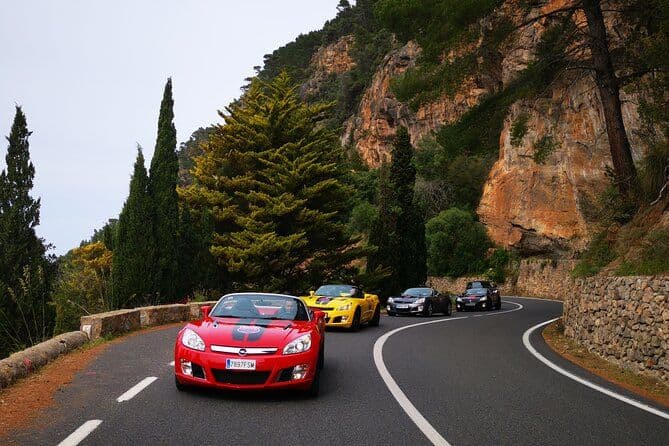 Excursion en voiture de sport GT Cabrio au départ de Santa Ponsa