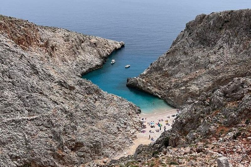 Visite privée en jeep Seitan Limania-Marathi avec déjeuner