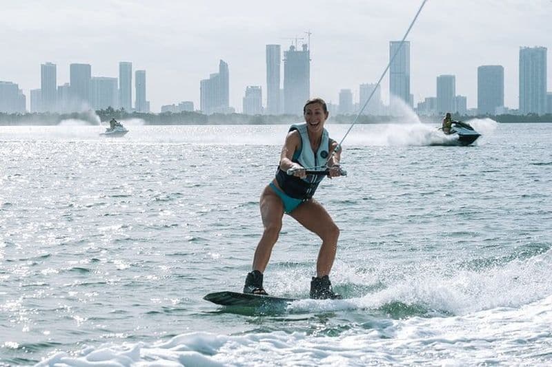 Leçon privée de wakeboard d'une heure à Miami Beach