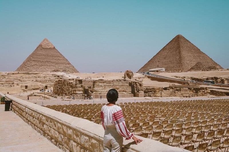 Visite guidée privée des pyramides de Gizeh et du Grand Sphinx