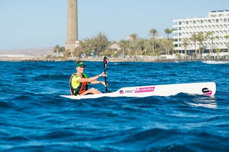 2 heures de canoë en mer à Las Palmas de Gran Canaria