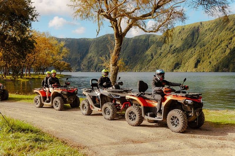 Quad Bike Tour - Sete Cidades de la côte nord (journée complète) avec déjeuner