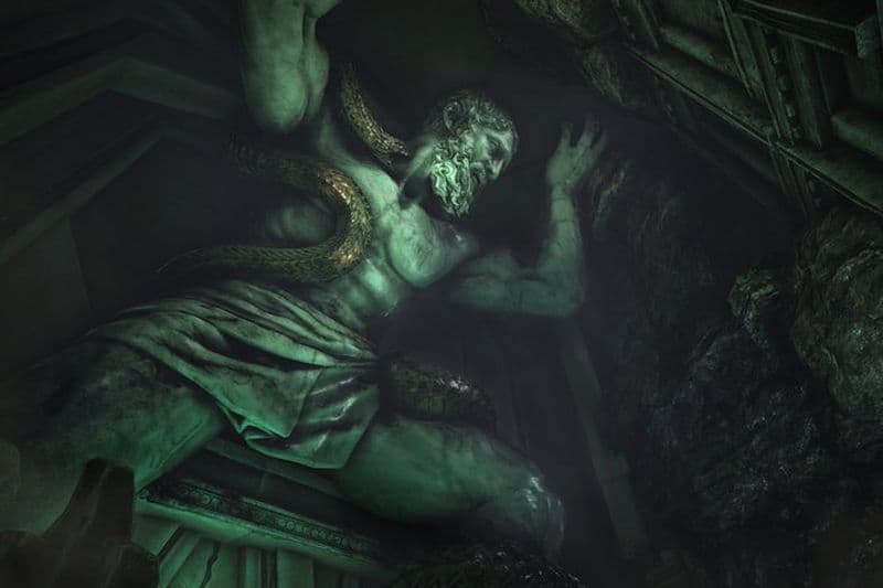 Salle d'évasion en réalité virtuelle - Au-delà de la porte des méduses (Assassins Creed Odyssey)