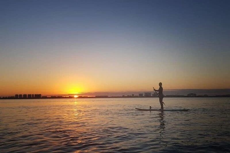 Paddle Board au lever ou au coucher du soleil à Cancun