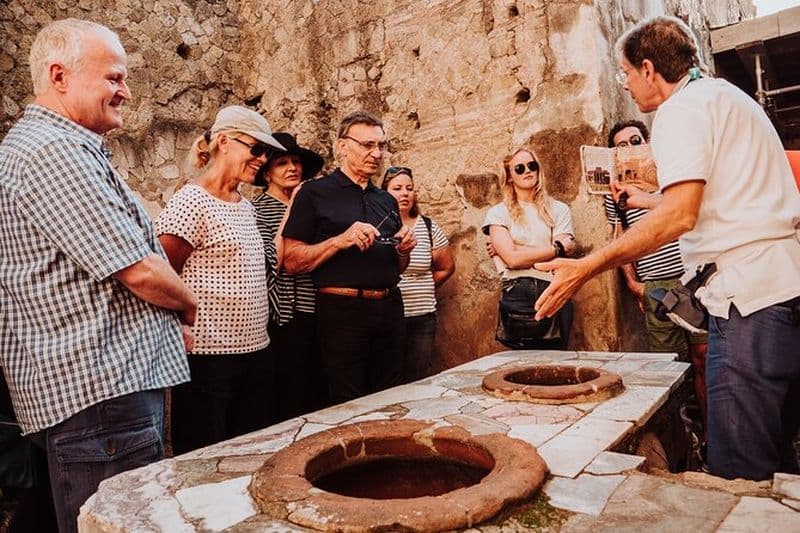 Billet Visite de Pompéi et Herculanum en petit groupe avec un archéologue